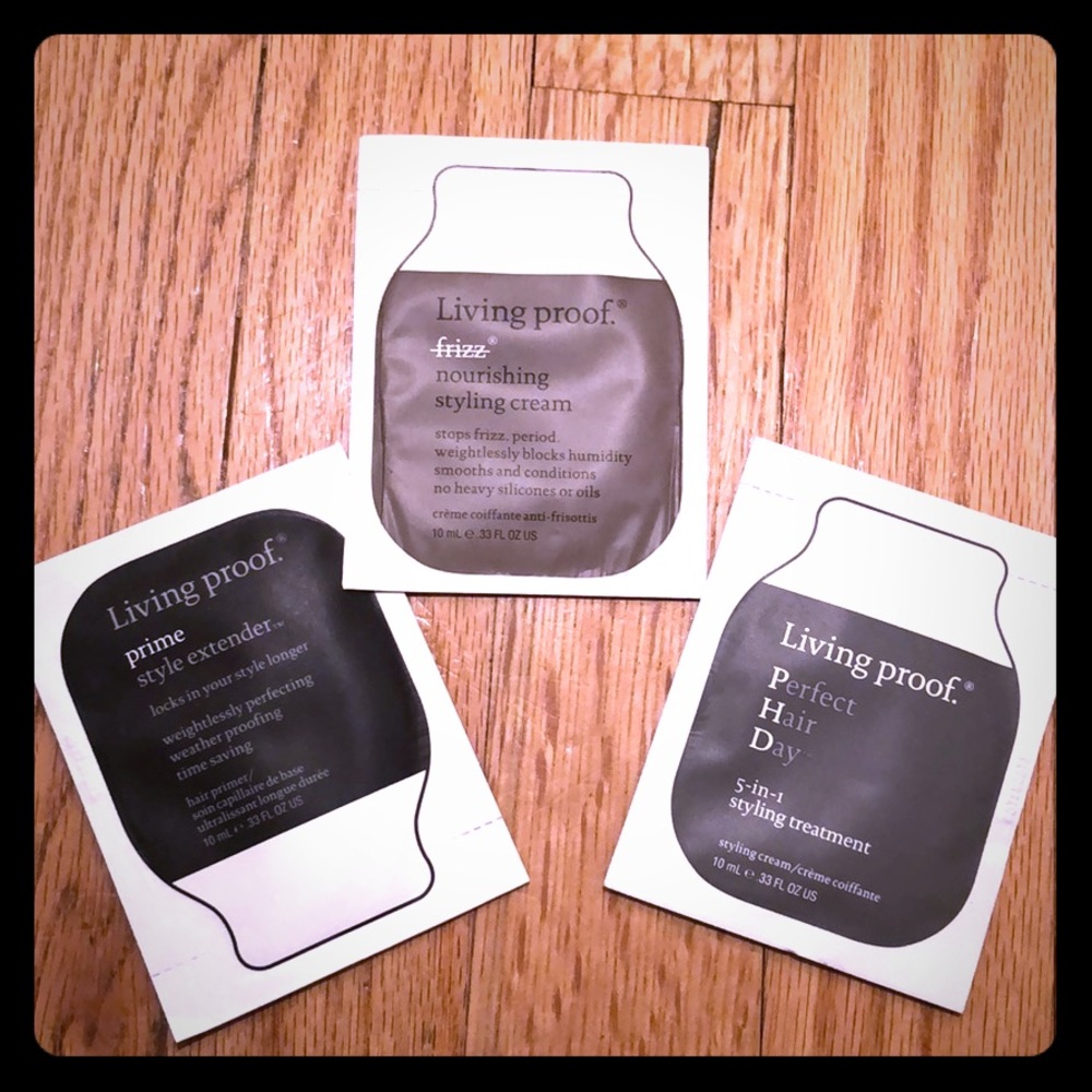 Living proof hair samples